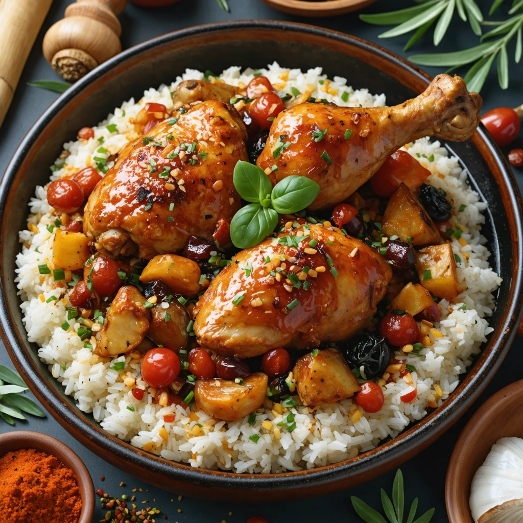 Marockansk Tagine med Kyckling