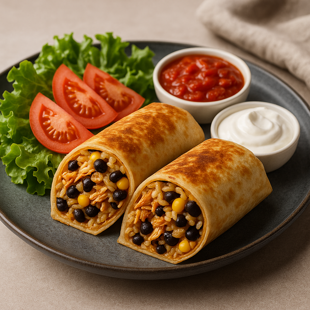 Kyckling burritos
