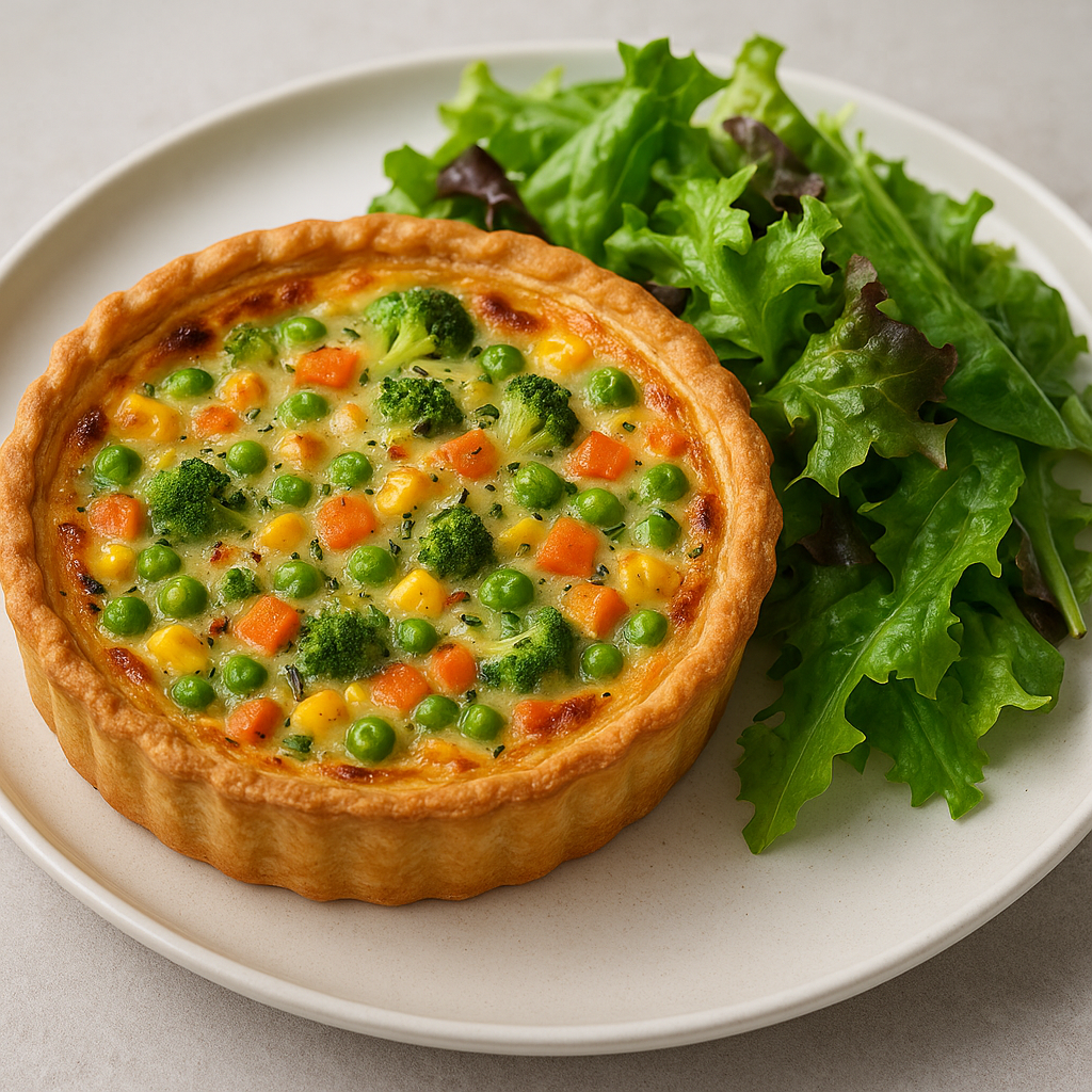 Vegetarisk Grönsakspaj
