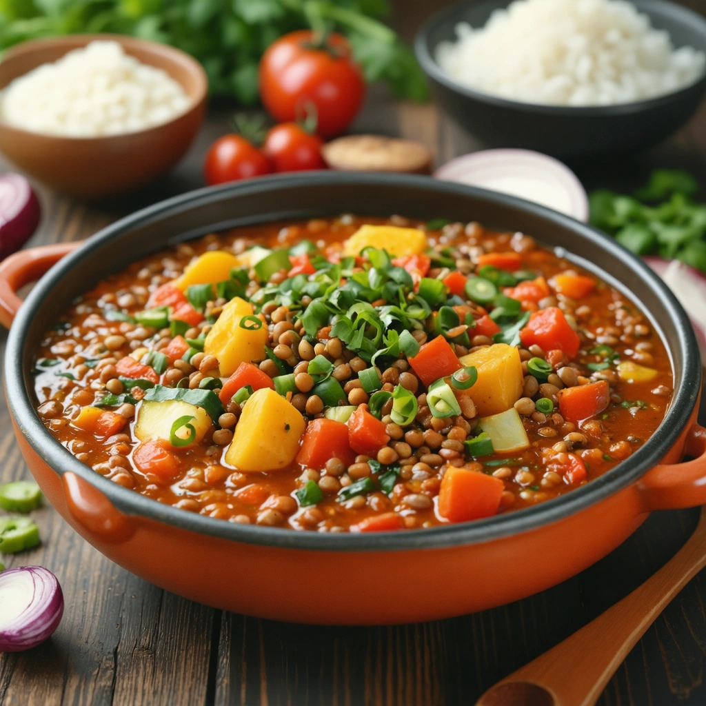 Currygryta med linser