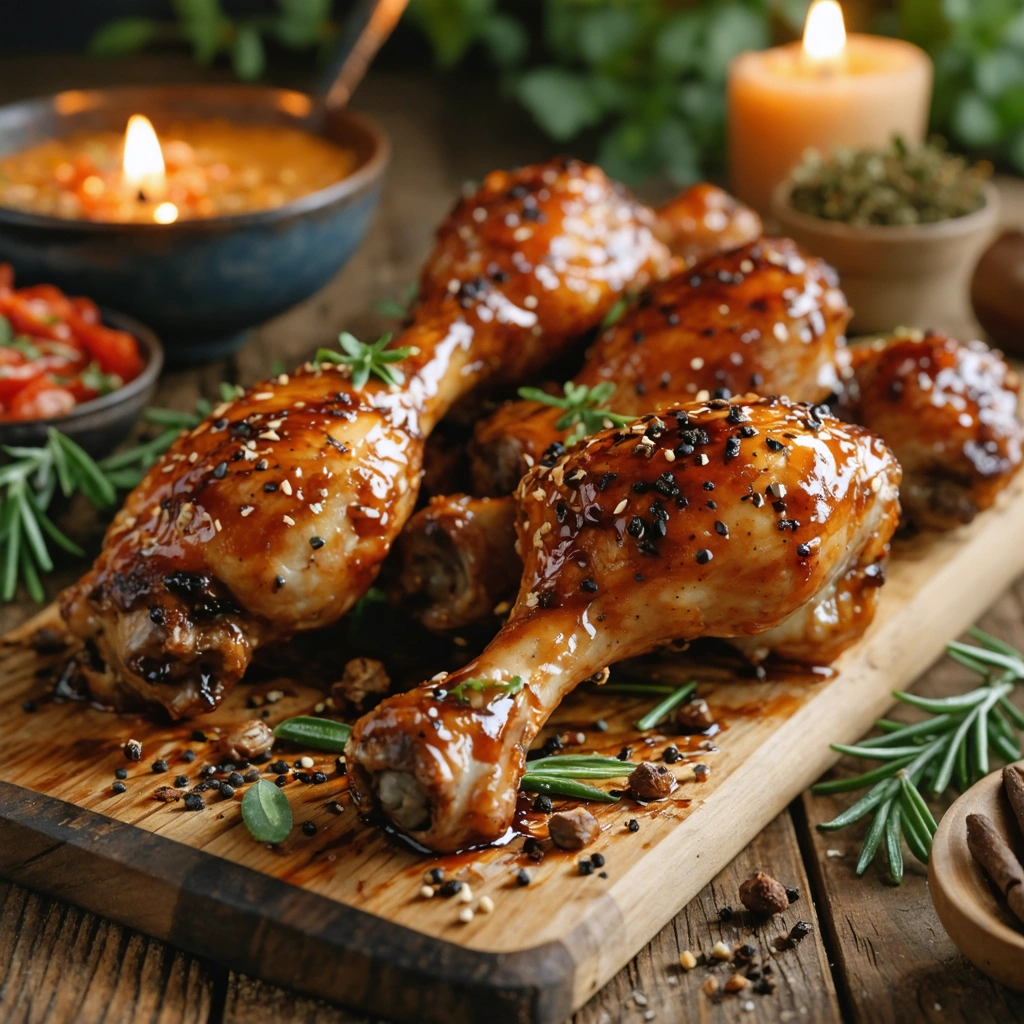 Kycklingklubbor i ugn